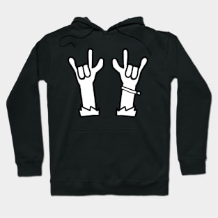 Double rock !! Hoodie